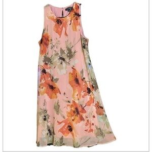 Lauren Ralph Lauren Floral Dress - Pink and Green